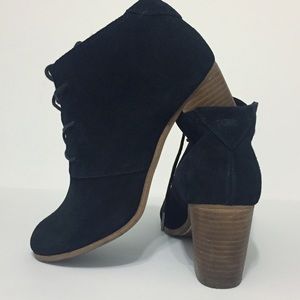 Toms Lunata Lace-Up Booties